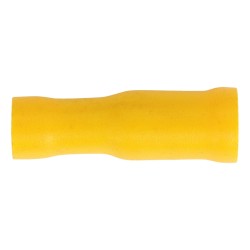 Sealey Terminals 100 Pack Socket 5mm Female Yellow