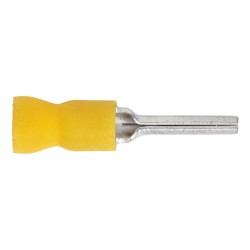 Sealey Terminals 100 Pack Easy Entry Pin 14x2.9 Yellow