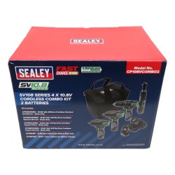 Sealey 10.8v Cordless Power Tool Kit With Batteries