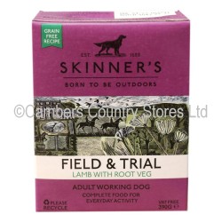 Skinners Field & Trial Wet Lamb & Root Veg 390g