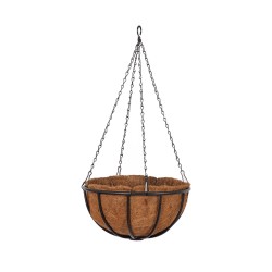 Forge Hanging Basket With Coco Liner