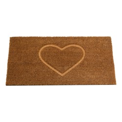 Smart Garden Coir Door Mat Heart Felt 75 x 45cm