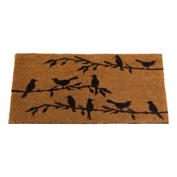 Smart Garden Coir Door Mat Bird Song 75 x 45cm