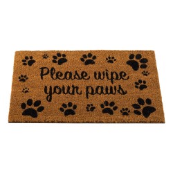 Smart Garden Coir Door Mat Wipe Your Paws 75 x 45cm