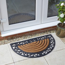 Smart Garden Muck Off Brush Mat Half Moon 75mm x 45mm