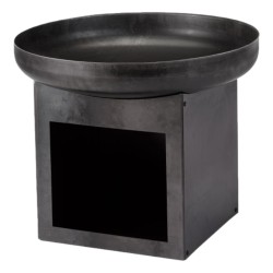 Smart Garden Outdoor Heating Laguna Firebowl & Log Store