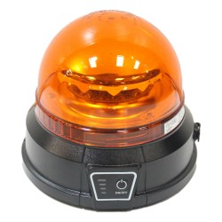 Sparex Rechargeable LED Amber Beacon Magnetic
