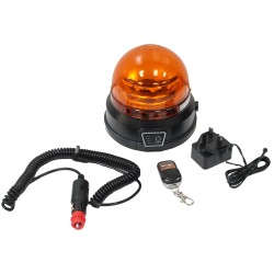 Sparex Rechargeable LED Amber Beacon Magnetic