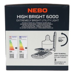 Nebo Utility Light High Bright 6000 Lumens