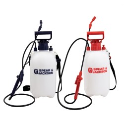 Spear & Jackson Pressure Sprayers Twin Pack 5 Litre