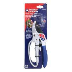 Spear & Jackson Ratchet Anvil Secateurs Loop Handle