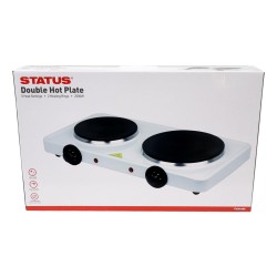 Status Hot Plate Cooker Hob Twin
