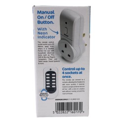 Status Remote Control Socket 13 Amp 3 Pack