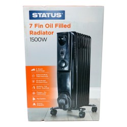 Status Oil Filled Radiator With Thermostat 7 Fin