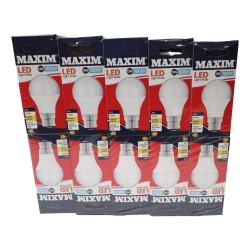 Maxim LED Light Bulb GLS Large BC 13w/100w 10 Pack