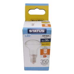 Status LED Light Bulb Spot Reflector Small ES 4w/30w