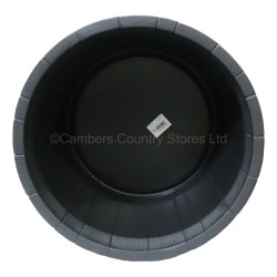 Sankey Plastic Planter Oakwood Barrel 50cm