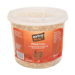 Extra Select Poultry Feed Mixed Corn 5 Litre Tub