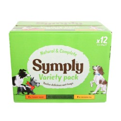 Symply Adult Wet Tray Mixed Variety Pack 12 Pack