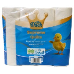 Little Duck Supreme Quilts Toilet Paper 3 Ply 24 Pack