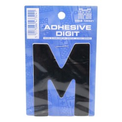 Self Adhesive Digit / Letter Black