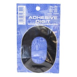 Self Adhesive Digit / Letter Black
