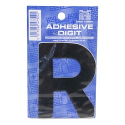 Self Adhesive Digit / Letter Black