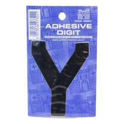 Self Adhesive Digit / Letter Black