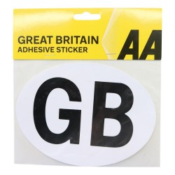 AA Great Britain Badge Self Adhesive