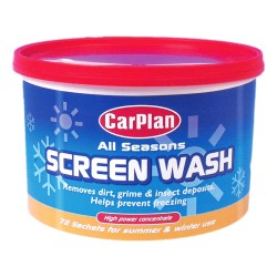 CarPlan All Seasons Screenwash Sachets 72 Pack