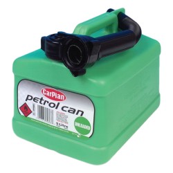 Carplan Fuel Can Green Unleaded 5 Litre