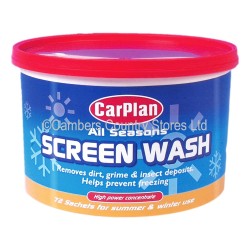 CarPlan All Seasons Screenwash Sachets 72 Pack