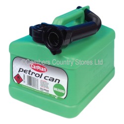 Carplan Fuel Can Green Unleaded 5 Litre