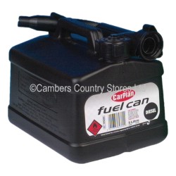 Carplan Fuel Can Black Diesel 5 Litre