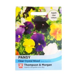 Thompson & Morgan Pansy Clear Crystal Mixed