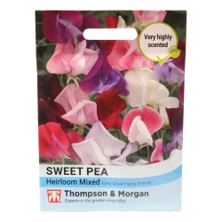 Thompson & Morgan Sweet Pea Heirloom Mixed