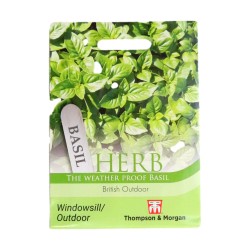 Thompson & Morgan Herb Basil British Outdoor