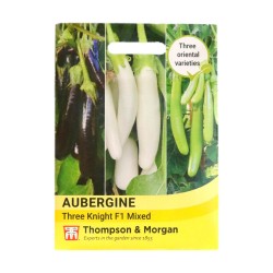 Thompson & Morgan Aubergine Three Knight