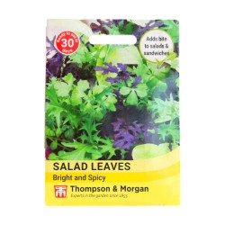 Thompson & Morgan Salad Leaves Bright & Spicy