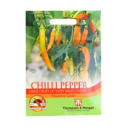 Thompson & Morgan Chilli Pepper Havana Gold