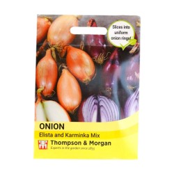 Thompson & Morgan Onion Elista & Karminka Mix