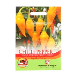 Thompson & Morgan Chilli Pepper Biquinho Yellow