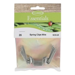Greenhouse Spring Clips Wire Type 25 Pack