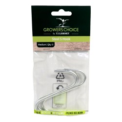 Steel S Hooks 3 Pack