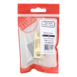 Timco Adjustable Roller Catch Brass