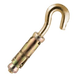 Timco Shield Anchor Hook M6 x 50mm 2 Pack