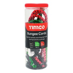 Timco Bungee Cord Mixed Set 8 Pack