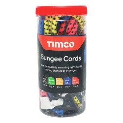Timco Bungee Cord Mixed Set 20 Pack