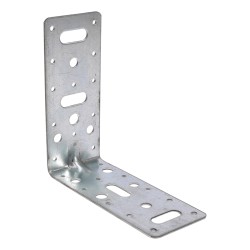 Nail Plate Galvanised Steel Angle Bracket 150mm x 150mm