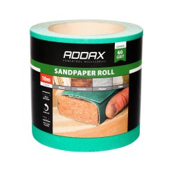 Addax Sandpaper Roll Green 115mm x 10m
